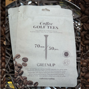 GreenUp Golf Tees 2 x 50 pack (100 tees) - 70mm